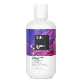 IGK - Blonde Pop Purple Toning Shampoo 403250 236ml/8oz