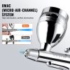 VEVOR Airbrush Gun, Dual Action Gravity Feed with 0.3 mm and 0.5 mm Nozzles, Airbrush Kit with 2/7/12ml Copper Cups and Cleaning Accessories