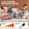 VEVOR Electric Heated Foot Warmer Soft Flannel Foot Heating Pad 21.5" x 19.0"