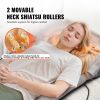 VEVOR Full Body Massage Cushion with Shiatsu Neck Massager, 10 Vibration Motors & 2 Heating Shiatsu Neck Rollers